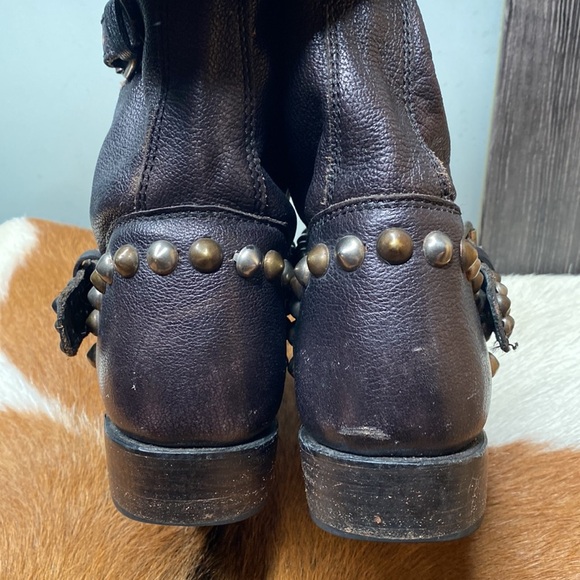 Womens ash leather moto boots size 37 check them out very nice thanks 🙏 - Picture 4 of 9